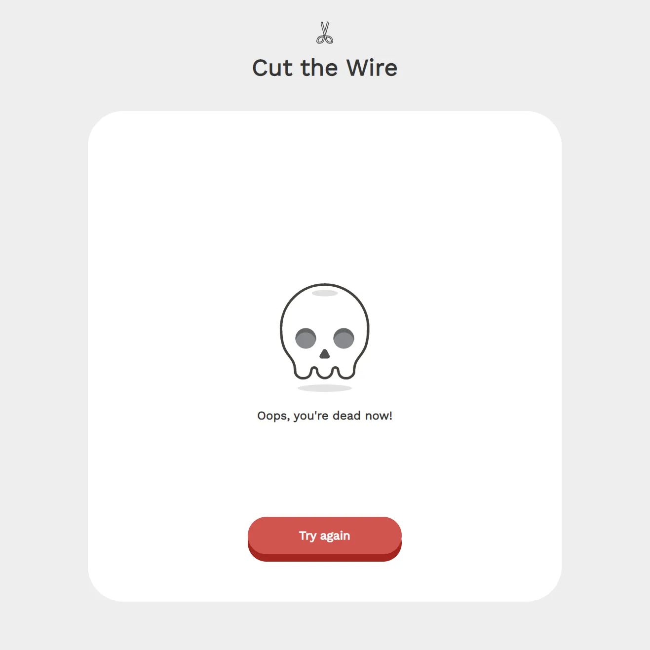 Cut the Wire